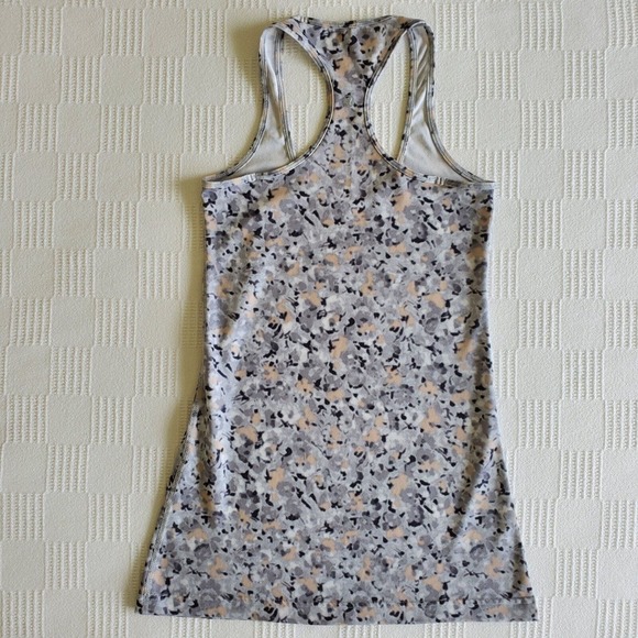 Lululemon | Cool Racerback Tank | Not So Petite Fleur Silver Spoon | 2 - Picture 6 of 13